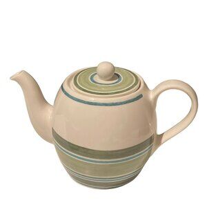 Johnson Brothers Teapot Farmhouse Woodland Stripe